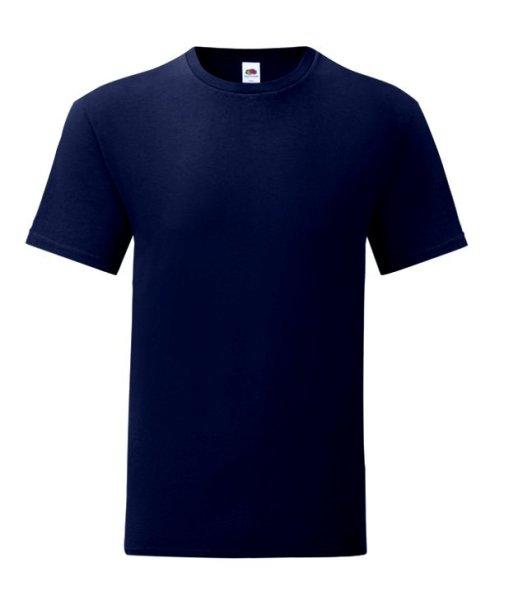 Fruit of the Loom 61-430 ICONIC T póló DEEP NAVY S-XXL méretek 150g/m2