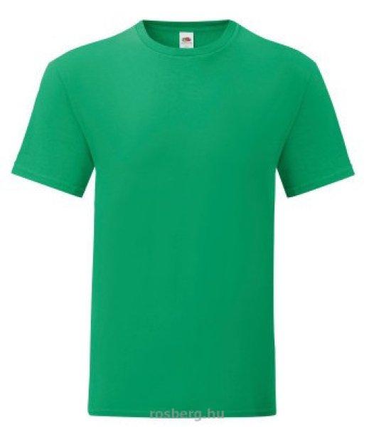 Fruit of the Loom 61-430 ICONIC T póló KELLY GREEN S-XXL méretek 150g/m2