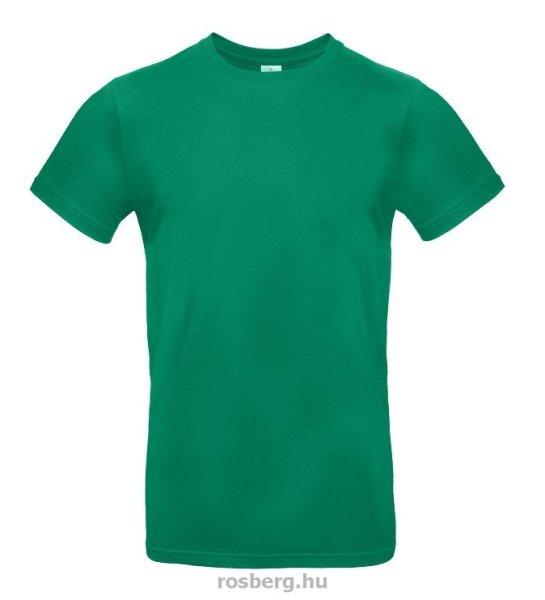 B&C TU03T EXACT 190 póló KELLY GREEN 3XL, méretek 185 g/m2