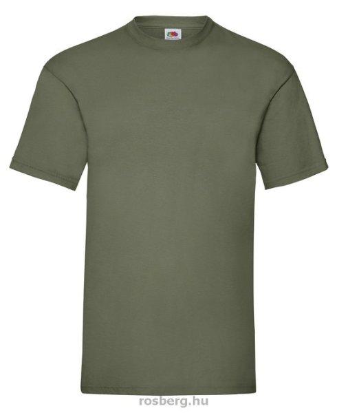 Fruit of the Loom 61-036 Valueweight T póló CLASSIC OLIVE 3XL méretek 165g/m2