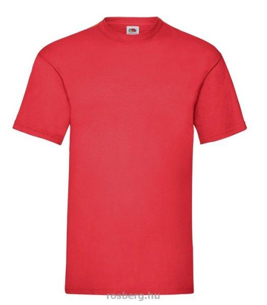 Fruit of the Loom 61-036 Valueweight T póló RED 3XL méretek 165g/m2