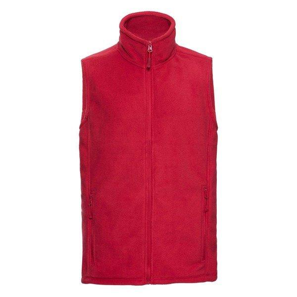 RUSSEL 0R872M0 férfi Outdoor polár mellény 320 g/m2 CLASSIC RED L-XXL