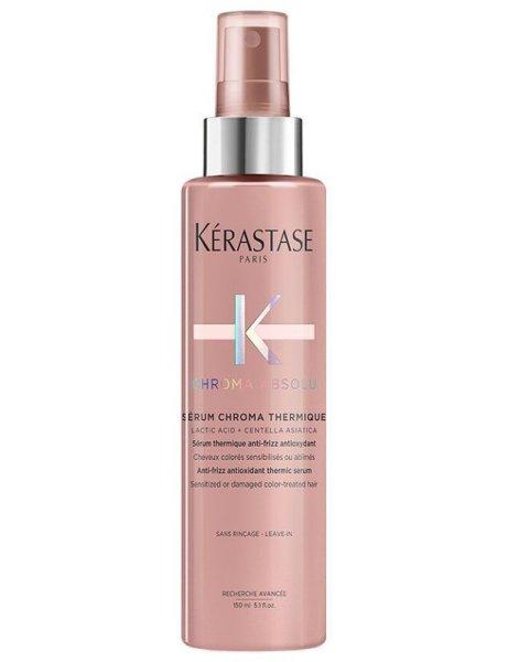 Kérastase Öblítést nem igénylő szérum
kreppesedés ellen festett hajra Chroma Absolu Chroma Thermique (Serum) 150
ml