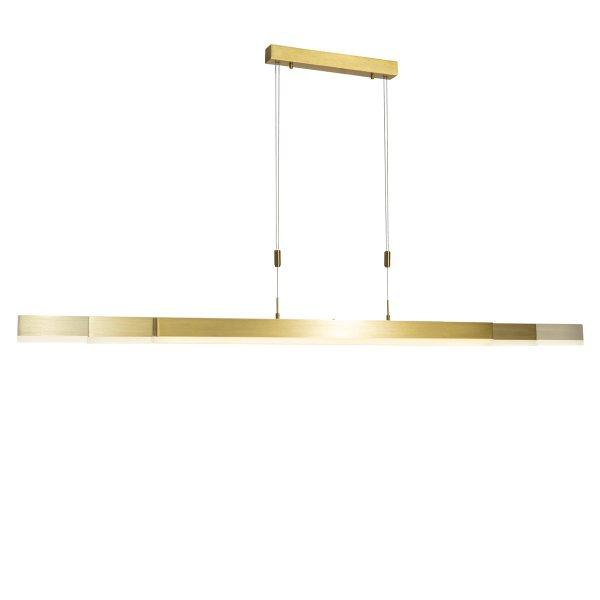 Verstelbare hanglamp goud 150 cm incl LED - Lamba