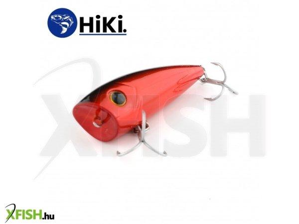 Bull Tackle Hiki Popper Wobbler Piros Fekete 60mm 8g 1db/csomag