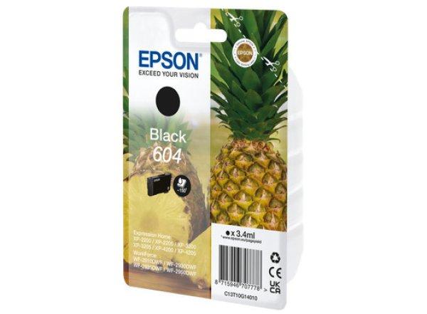 Epson T10H1 (604XL) fekete eredeti tintapatron