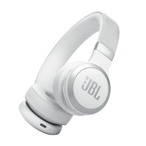 JBL LIVE 670 NC WHT fejhallgató bluetooth zajszűrős