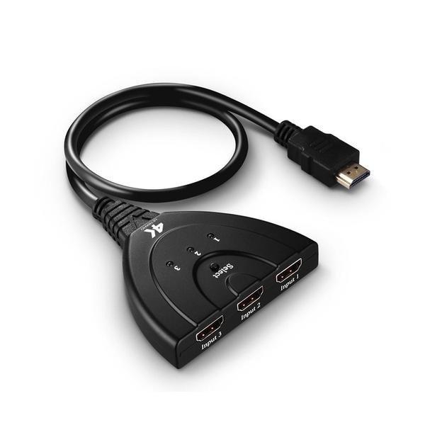 HDMI 3 portos elosztó - holm0349