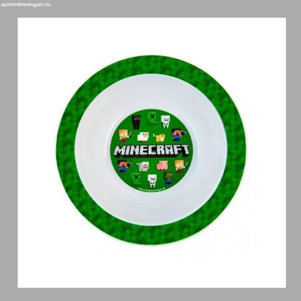 Minecraft Green műanyag mélytányér EWA00025MC