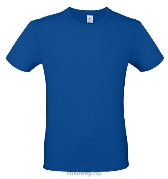 B&C TU01T EXACT 150 póló ROYAL KÉK S-XXL méretek 145 g/m2