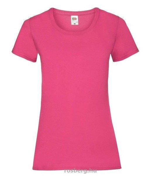 Fruit of the Loom 61-372 LADY FIT Valueweight női póló FUCHSIA XS-XXL
méretek