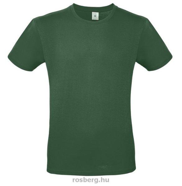 B&C TU01T EXACT 150 póló BOTTLE GREEN S- XXL méretek 145 g/m2