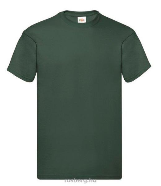 Fruit of the Loom 61082 ORIGINAL póló S-XXL BOTTLE GREEN