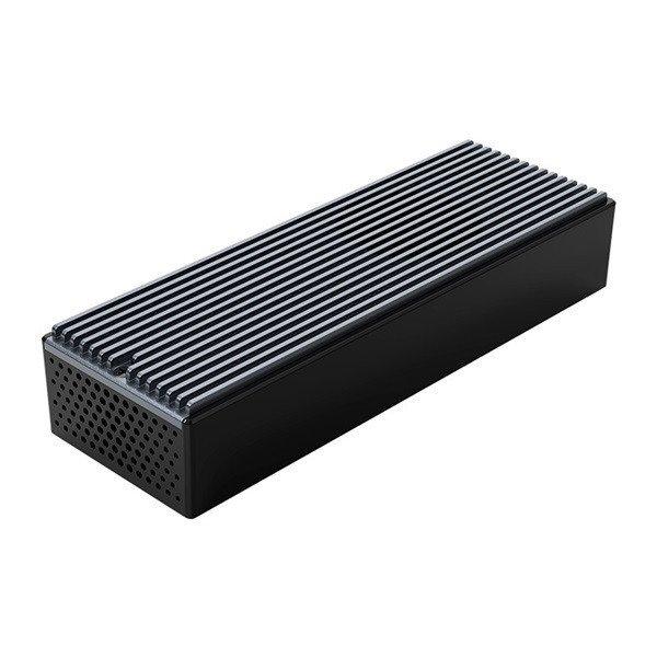 Orico Külső M.2 ház - M2PVC3-G20-BK/49/ (USB-C 3.2 Gen2x2 -> M.2 NVMe,
Max.: 2TB, 20 Gbps)