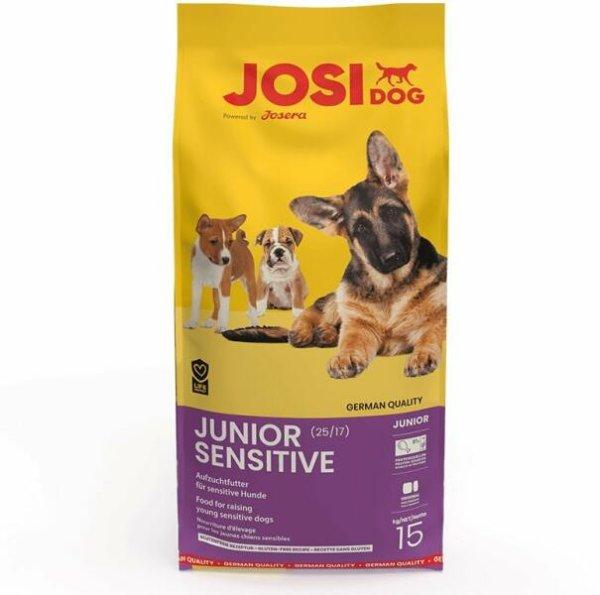 JosiDog Junior Sensitive 15 kg kutyatáp érzékeny kölyök kutyáknak