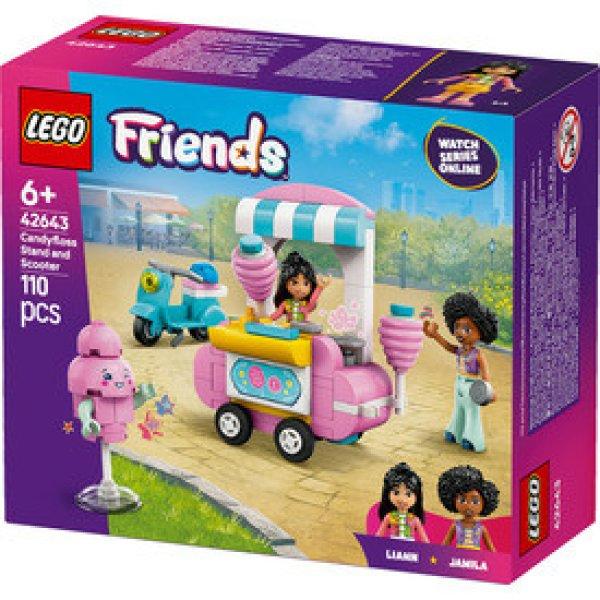 LEGO Friends 42643 Vattacukorárus pult és robogó