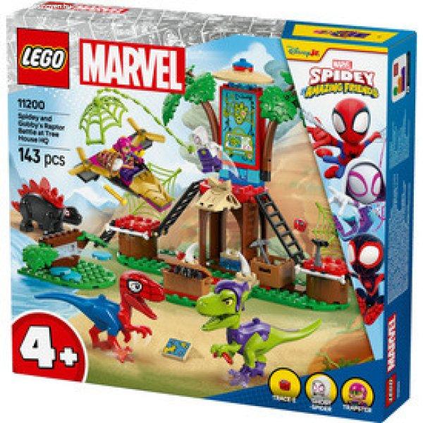 LEGO Spidey 11200 Pókember és Gobby raptorcsatája a lombház
főhadiszálláson