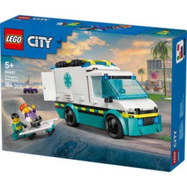 LEGO City Great Vehicles 60451 Sürgősségi mentőautó