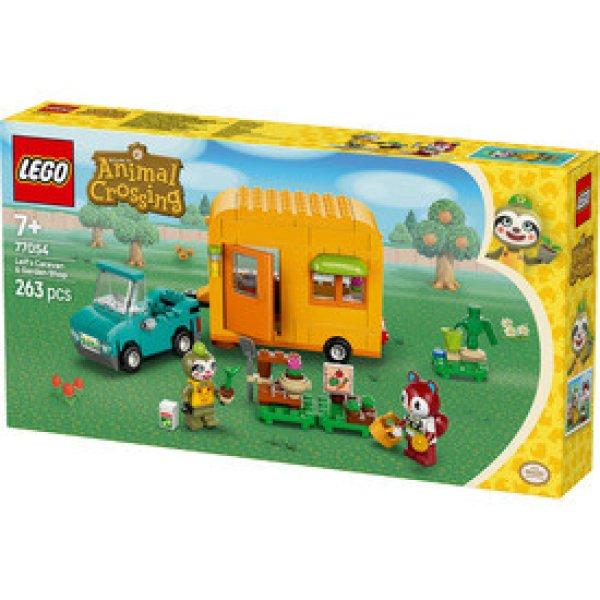 LEGO Animal Crossing 77054 Leif karavánja és kertészeti boltja