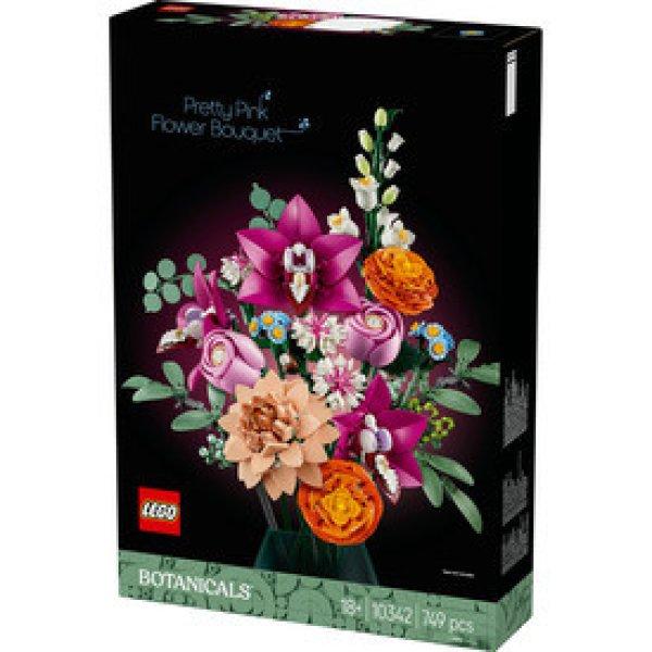 LEGO Botanicals 10342 Rózsaszín virágcsokor