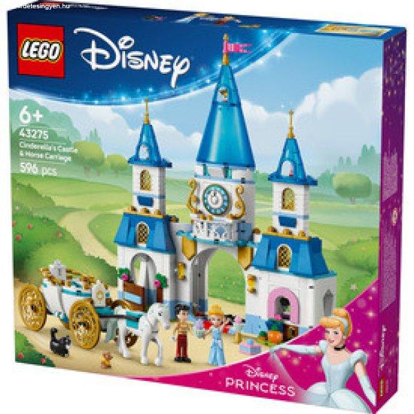 LEGO Disney Princess 43275 Hamupipőke kastélya és hintója