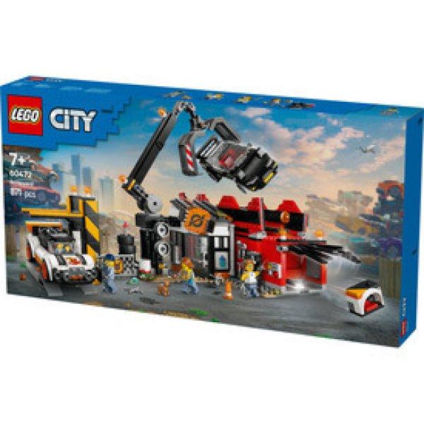 LEGO My City 60472 Roncstelep autókkal