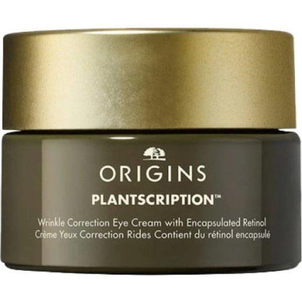 Origins Szemránckrém kapszulázott retinollal a ráncok
korrekciójáért Plantscription (Wrinkle Correction Eye Cream with
Encapsulated Retinol) 15 ml