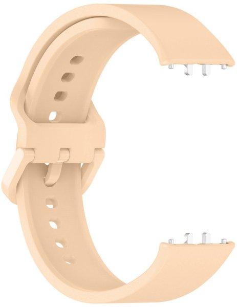 4wrist Szíj Samsung Fit 3-hoz - Silicone Band Pink