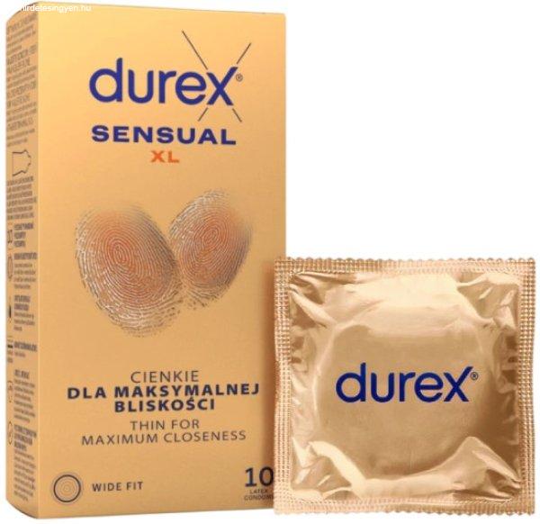 Durex Sensual – XL óvszerek (10 db)