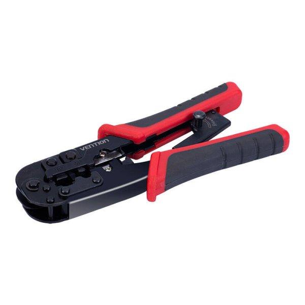 Multifunctional Crimping Tool with Ratchet Vention KEAB0 Black