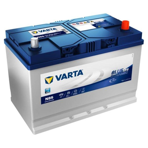 Varta Blue Dynamic EFB 85Ah, 12V, 800A, N85|Varta