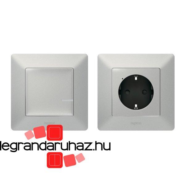 Legrand Valena Life Netatmo párosított szett vezérelhető csatlakozó aljzat
- 1 intelligens csatlakozóaljzat + 1 vezeték nélküli kapcsoló alumínium,
Legrand 752354