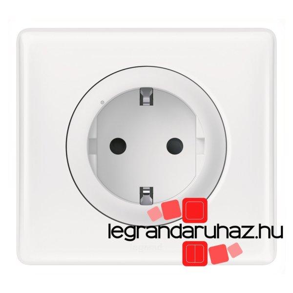 Legrand Intelligens csatlakozó aljzat - 16 A - Celiane Netatmo Fehér, Legrand
064830