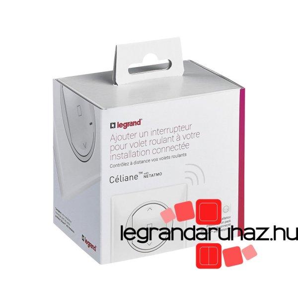 Legrand Céliane Netatmo intelligens redőnyvezérlő fehér, Legrand 067726A