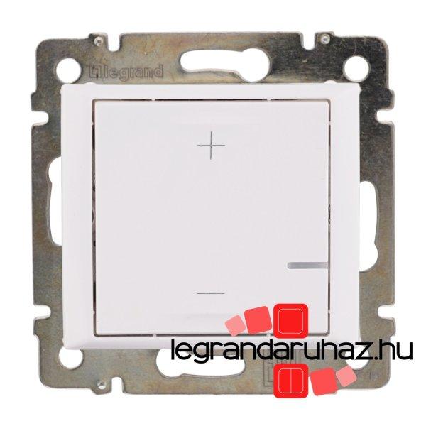 Legrand Valena nyomógombos fényerőszabályzó 125W, 2 vezetékes, fehér,
Legrand 770074A