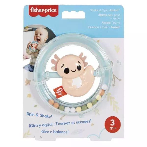 Fisher-Price Sensimals babapajti - rázogatós-pörgetõs Axolotl csörgõ
HRB19/HRB20