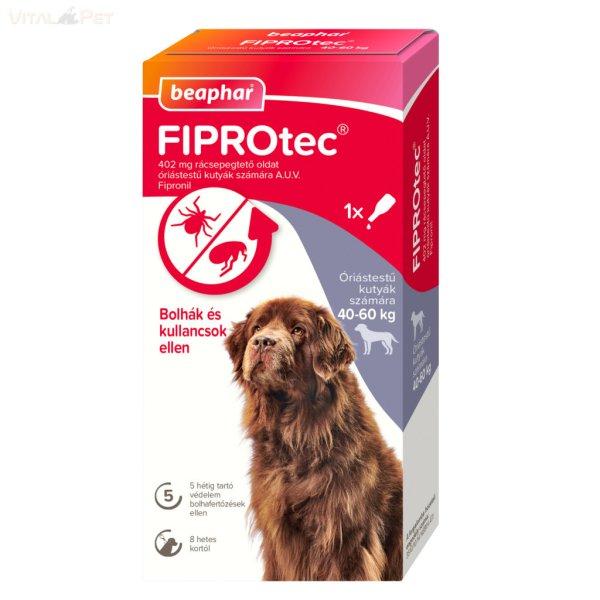 Beaphar FIPROtec SpotOn XL óriástestű kutyáknak (40-60kg) 1db