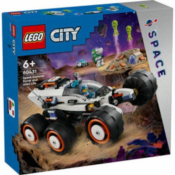 LEGO City Space 60431 Űrfelfedező jármű és a földönkívüliek