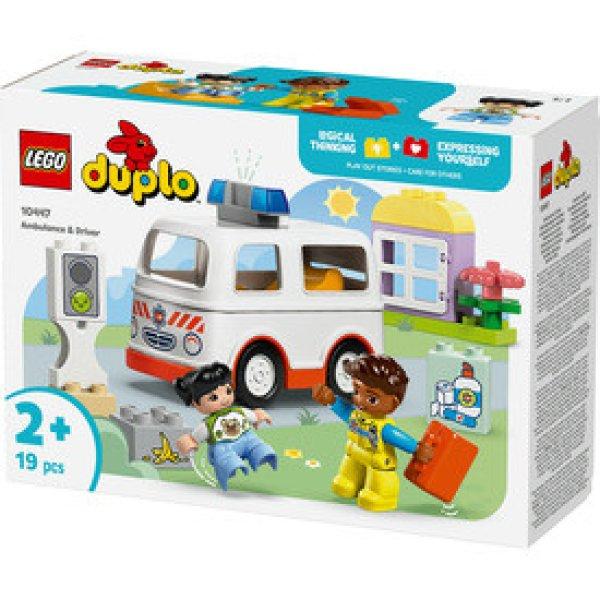 LEGO DUPLO Town 10447 Mentőautó és mentősofőr