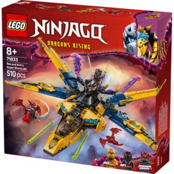 LEGO NINJAGO 71833 Ras és Arin szuper viharrepülője