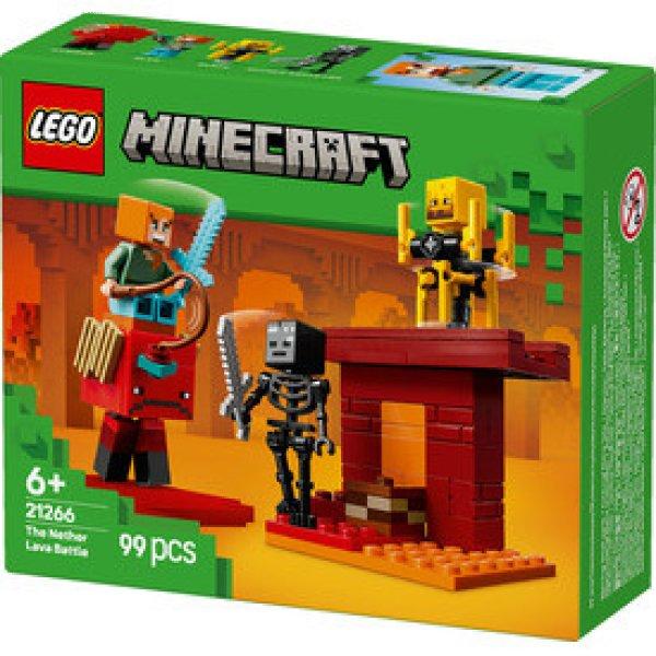 LEGO Minecraft 21266 Csata az alvilági lávatónál