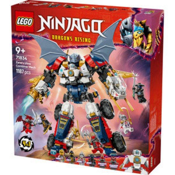 LEGO NINJAGO 71834 Zane kombinálható ultra robotja