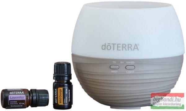 doTERRA - Petal 2.0 párologtató - ajándék levendula (5 ml) és vadnarancs (5
ml) esszenciális olajjal