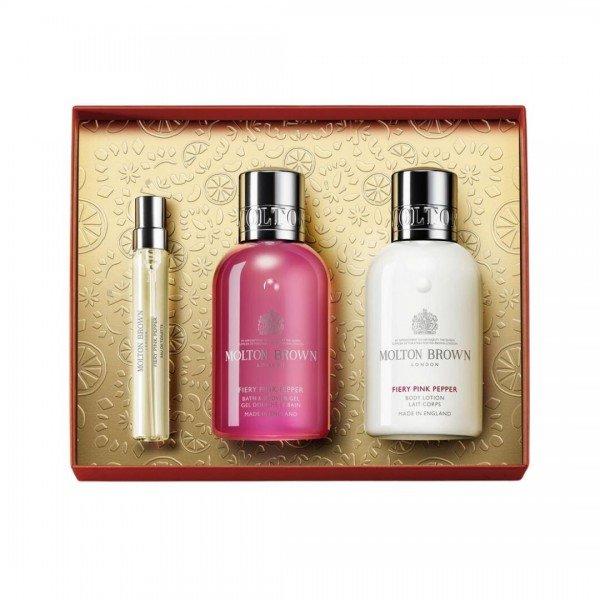 Molton Brown Ajándékcsomag Fiery Pink Pepper Travel Gift Set