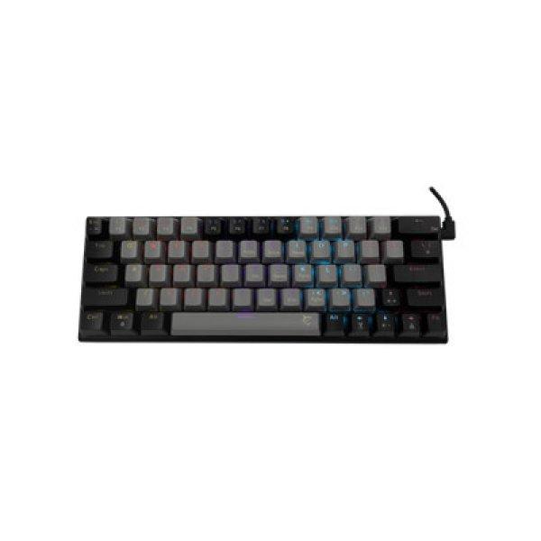 White Shark W029930 WAKIZASHI-G-B/R-US fekete mechanikus gamer billentyűzet,
piros kapcs. (angol)