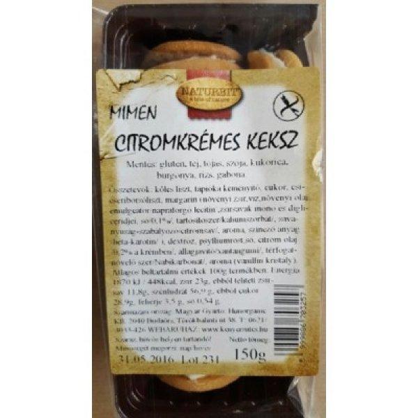 Mimen minden mentes keksz citromkrémes 150 g