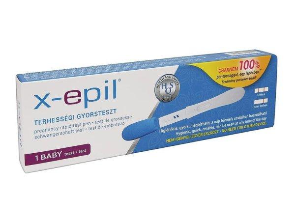 X-EPIL TERHESSÉGI GYORSTESZT PEN