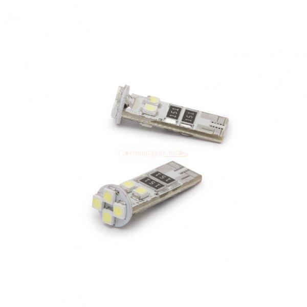 LED izzó T10 8SMD