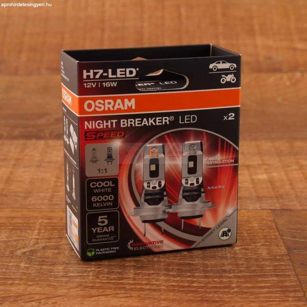 Osram H7 LED izzó Night Breaker LED Speed