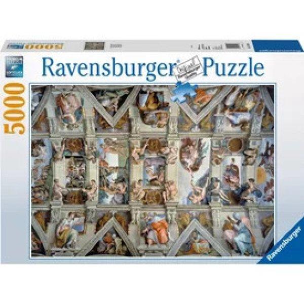 A Sixtus-i kápolna 5000 darabos puzzle